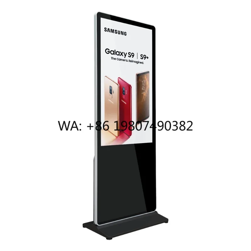 

32 43 50 55 Inch Vertical Touch LCD Floor Standing Display Retail Store Indoor Commercial Digital Advertising Signage Panel