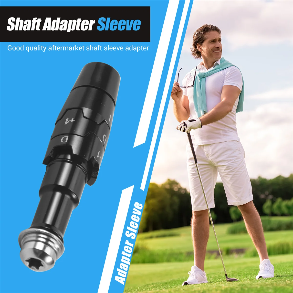Y19AA New .335 Shaft Adapter Sleeve for Callaway Big Bertha Alpha 815 XR XR Pro