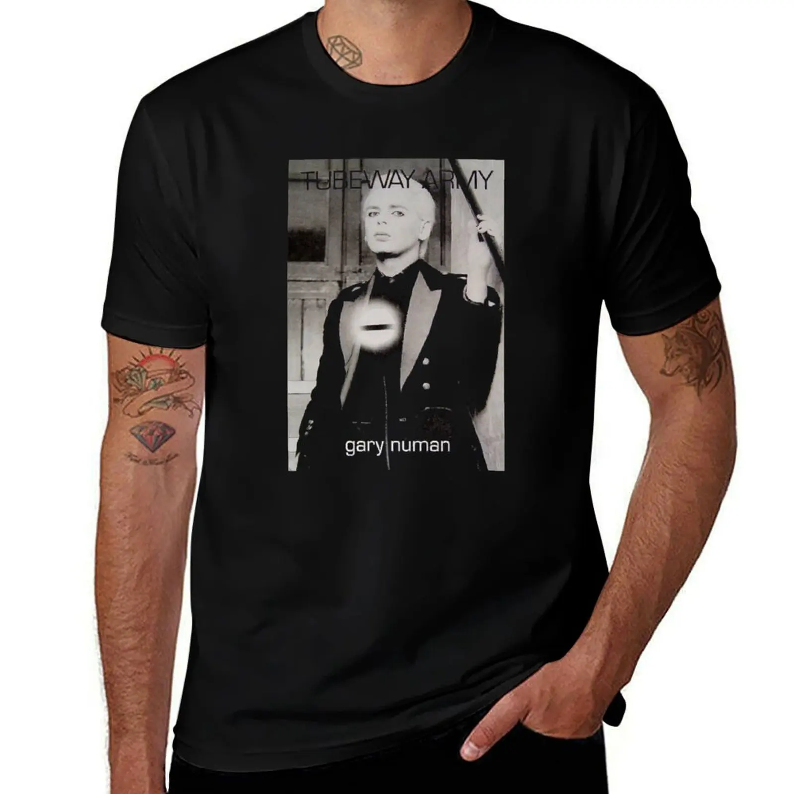 

GARY NUMAN T-Shirt t shirts for man pack cotton man t shirts cotton T-Shirt