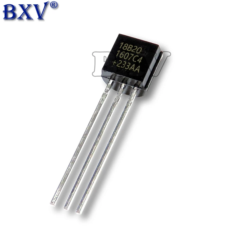 10PCS Sensor Electronic Chip DS18B20 TO-92 18B20 Chips Temperature Sensor IC 18b20 Diy Electronic