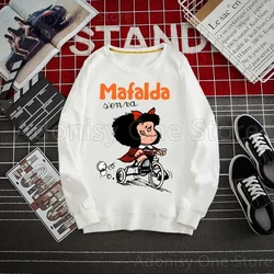 Mafalda Harajuku Solid Color Fashion Men/Women Long Sleeve StreetWear Sweatshirt