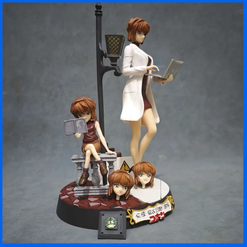 

Fire Phoenix Conan Gk Resonance Reset Edition может блестить Haibara Ai с тремя головками, замена Miyano Zhibao, ручное украшение, подарок