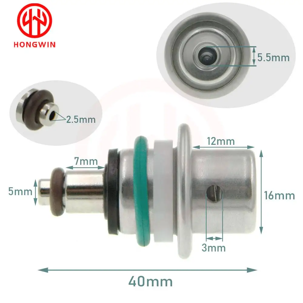 PR4177 For Hyundai Kia Elantra Tucson Santa Fe Sorento 2.4 Sportage 2010-2014 Fuel Injection Pressure Regulator 35301-2P000