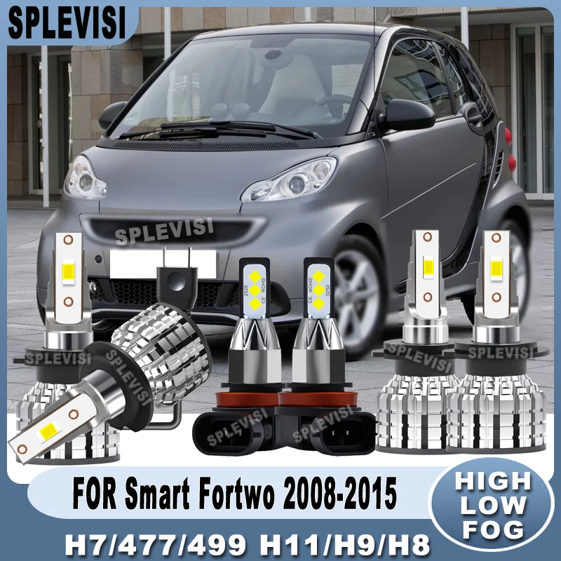 

Long Lifespan Simple Installation Durable LED Headlight Fog Light For Smart Fortwo 2008 2009 2010 2011 2012 2013 2014 2015