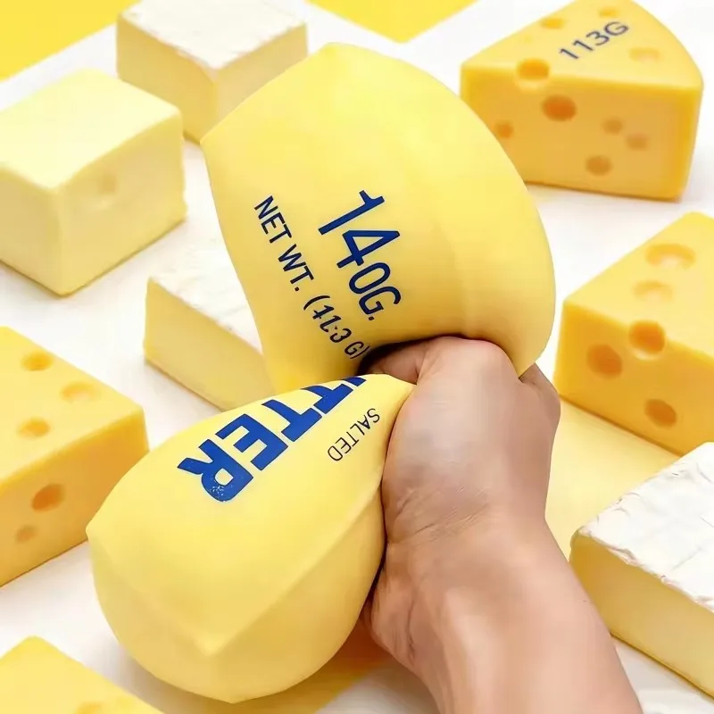 Neuer Butter-Stick Milchstreifen Quetschspielzeug Langsam Zurückfederndes Weiches Stressabbau-Spielzeug 2026