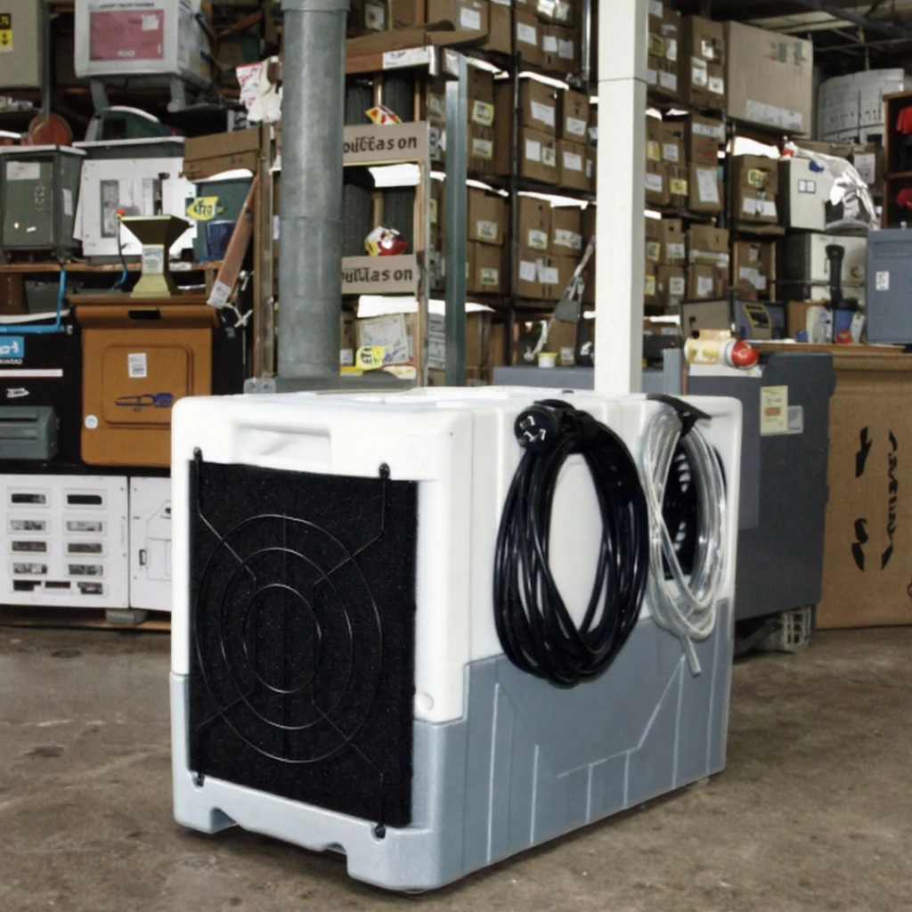 Top Sale  45LGR 45L/Day Commercial Industrial Dehumidifier with Auto Drain Pump Ultra Quiet for Water Damage Restoration
