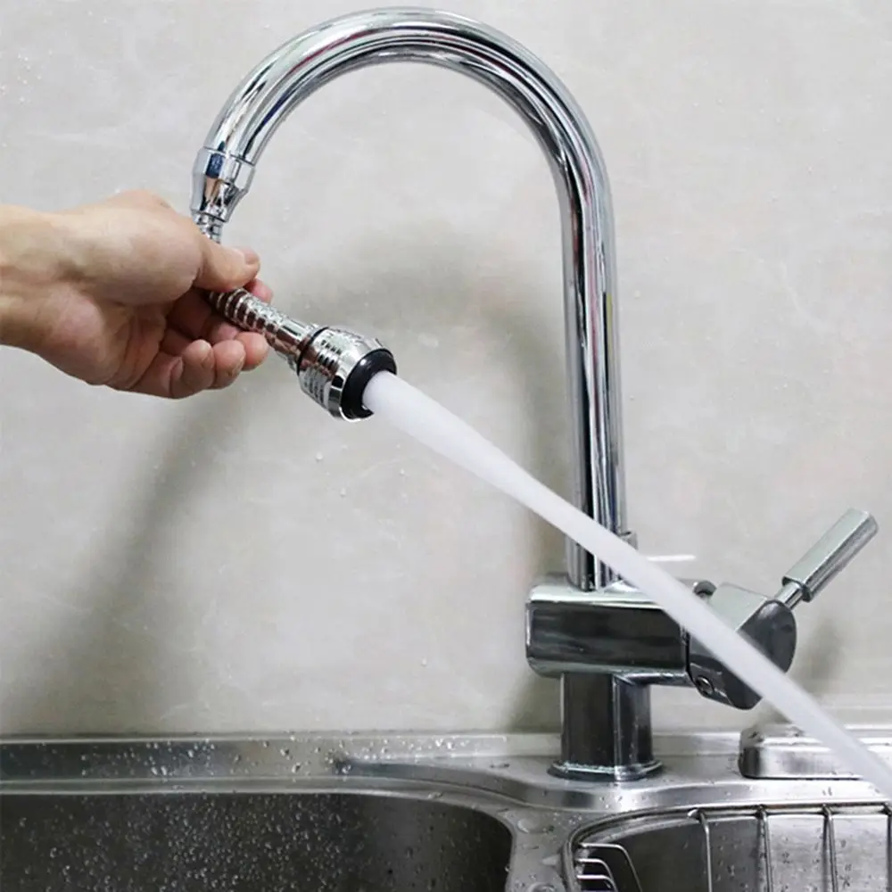 Super Sprayer Faucet Spout Bathroom Nozzle Kitchen Universal Tube Accessories Faucet  Extension Part Kitchen Attachment