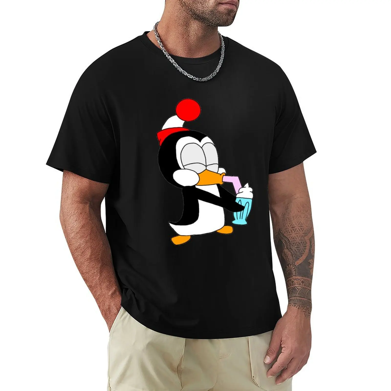 

Chilly Willy Classic T-Shirt Vintage Style Printed Top