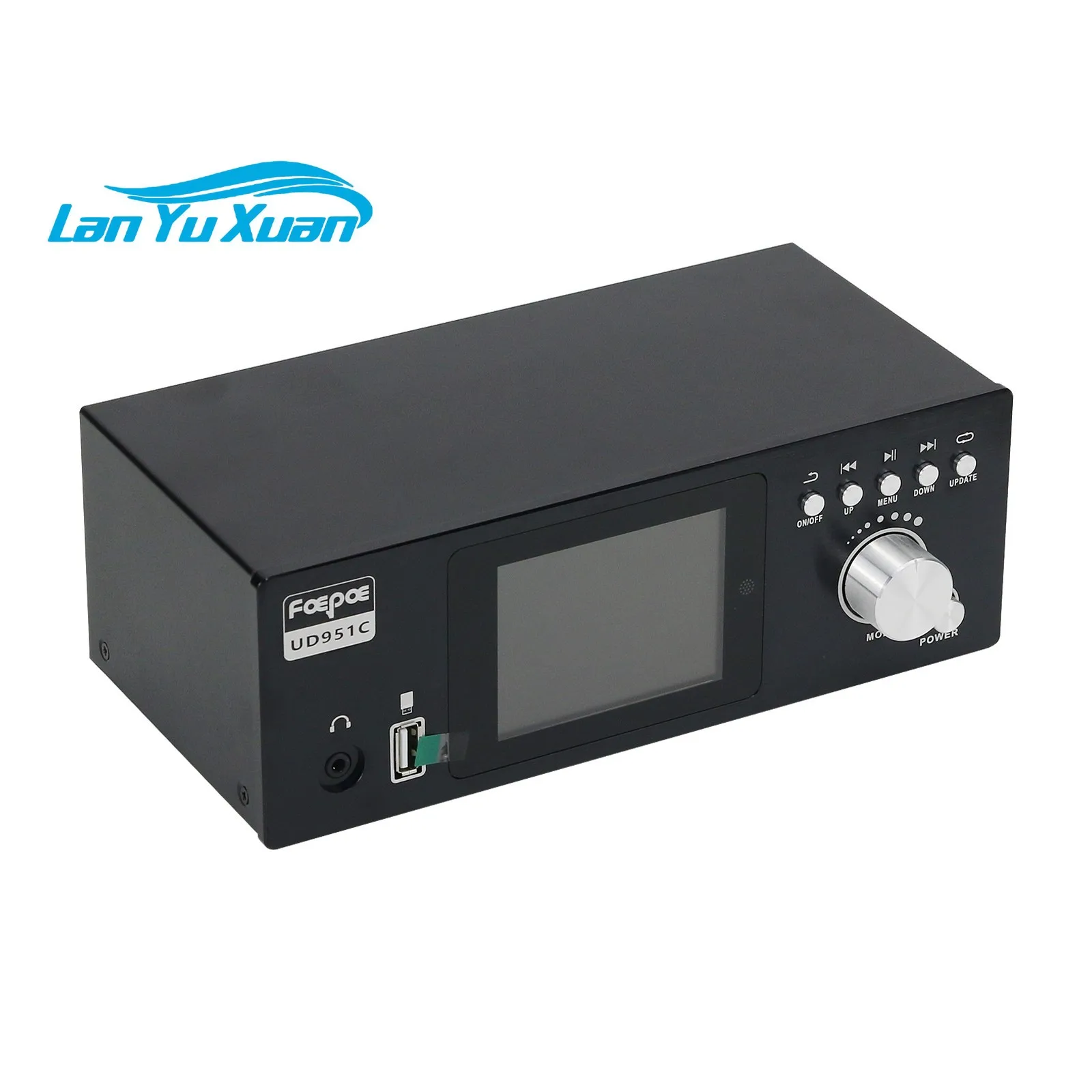 HiFiAMP UD951C-PRO+ Flagship Version DSD Digital Turntable DTS Dolby5.1 Audio Decoder ES9038PRO DAC QCC5125