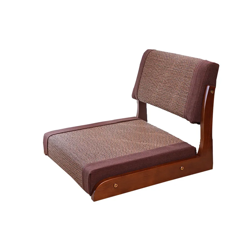 

Сиденье с татами в японском стиле, табурет без ног со спинкой, сиденье из цельного дерева, эркер, низкий стул, кровать, ленивое сиденье