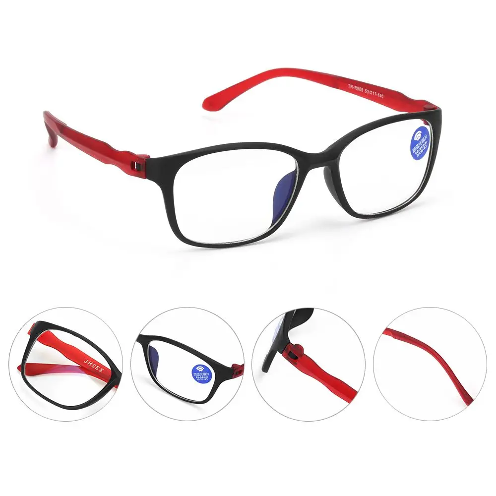 Unisex Flat Mirror Reading Eyeglasses Gaming Anti Blue-ray Glasses Computer Goggles Radiation Protection Presbyopic Eyewear