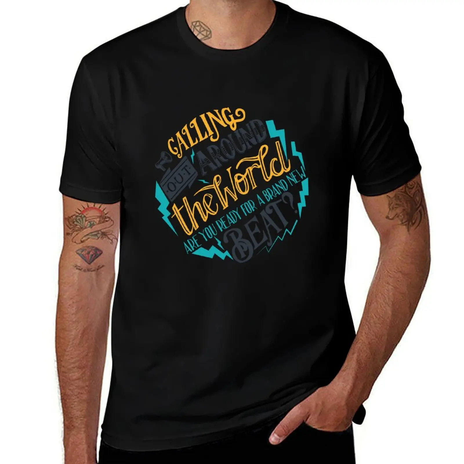 Dancing in the Street Motown lyric design. T-Shirt Large Size Soft Cotton T-Shirt