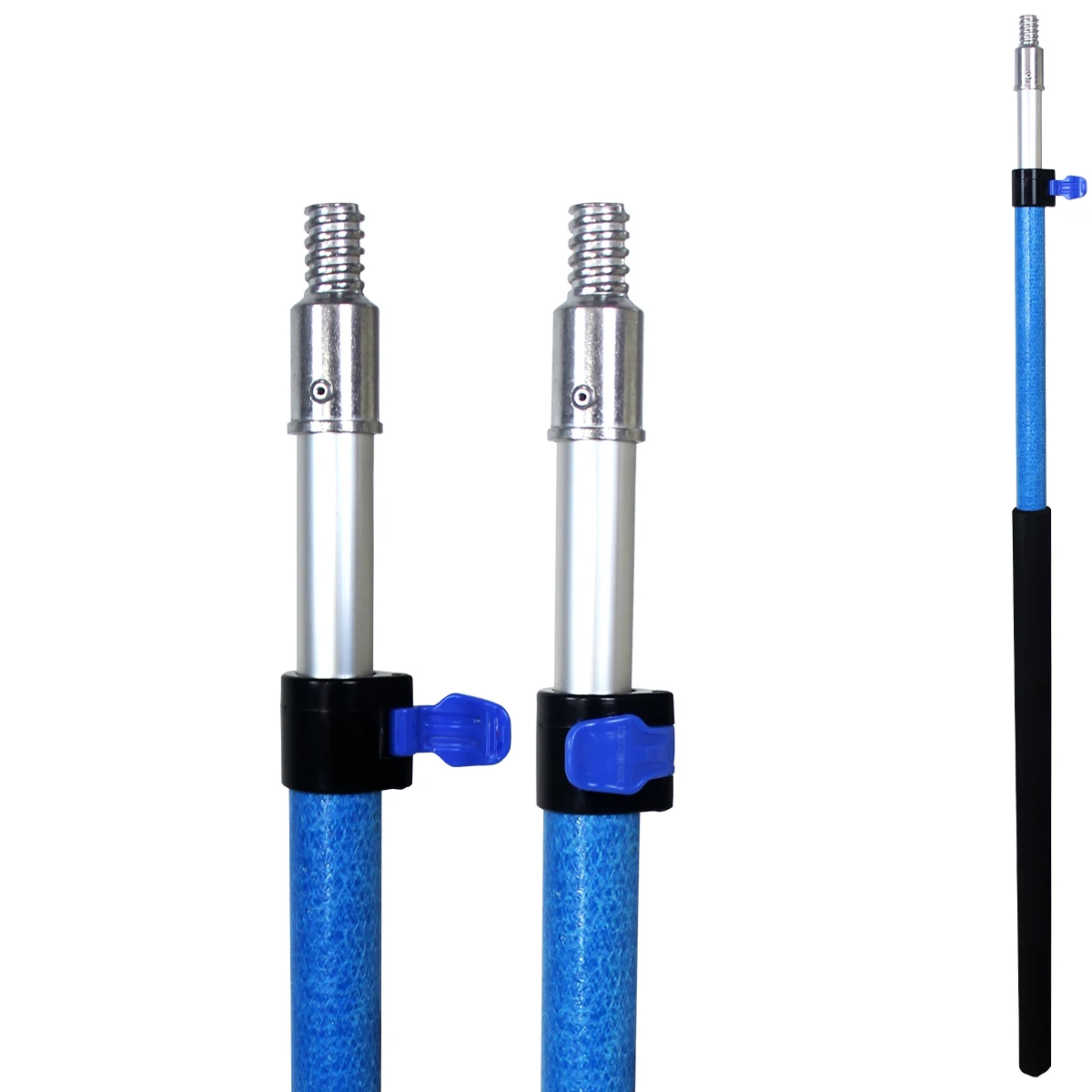 

Fiberglass Aluminum Telescopic Pole for Gutter Cleaning With Other House Hold Cleaning Tools