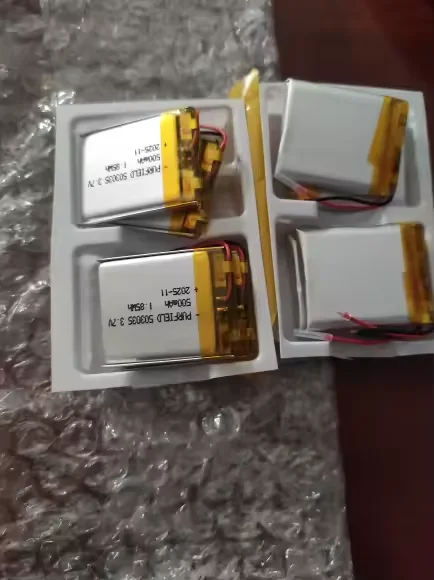 10/12pcs 503035 Rechargeable Lithium Polymer Battery 3.7V 500mah for Car Recorder VR MP3 DVD GPS Navigationtion