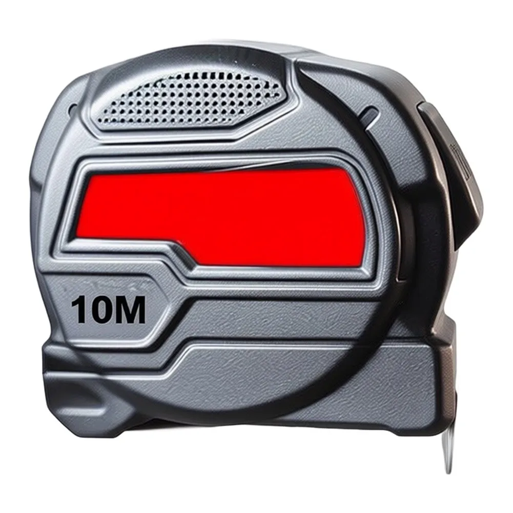 Compact Pocket Tape Measure Metric Tape Measure ABS Plastic Shell Clip For Waistband Easy To Clean Electroplated Smooth Blade