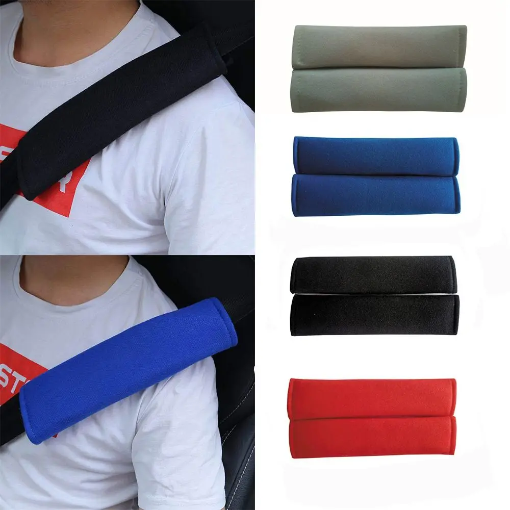 Productos para cojines de mochila, almohadillas suaves para cinturón de seguridad de coche, cinturones de seguridad, fundas para cinturón de hombro