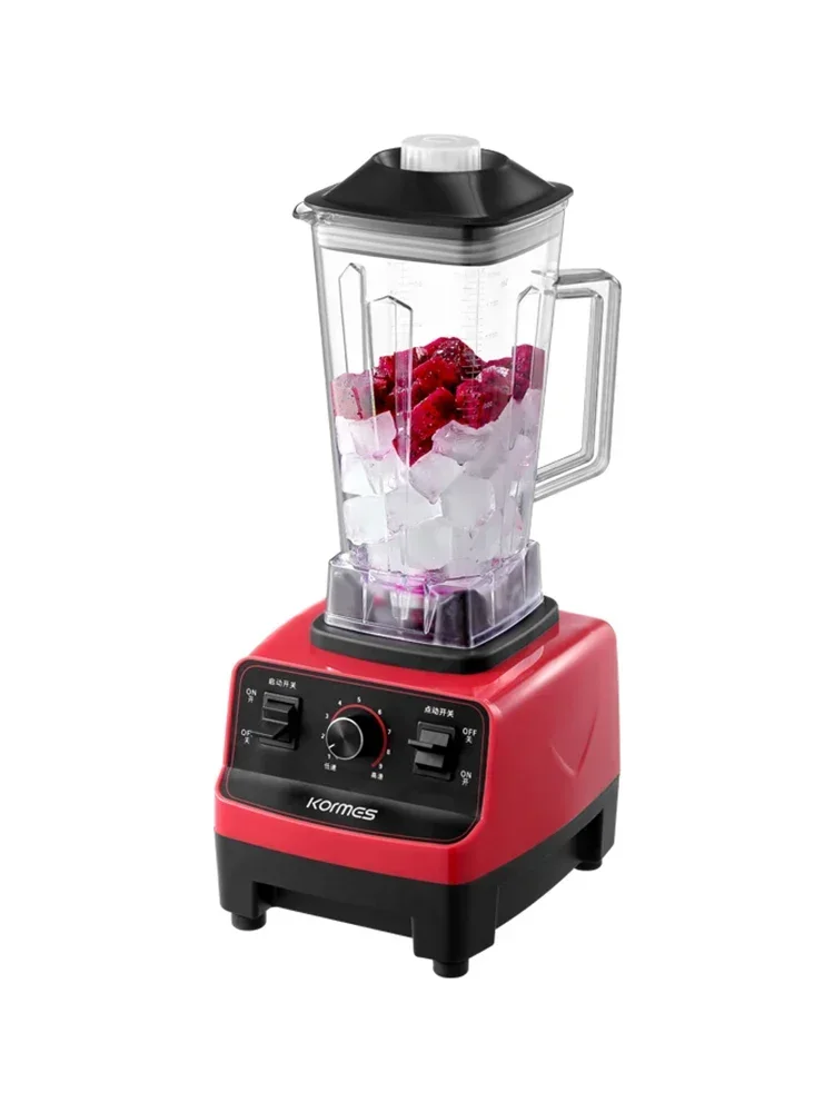 طراز تجاري جديد منزلي عالي الطاقة لمتجر شاي الحليب وكسر الجدار وماكينة طهي الثلج المطحونة