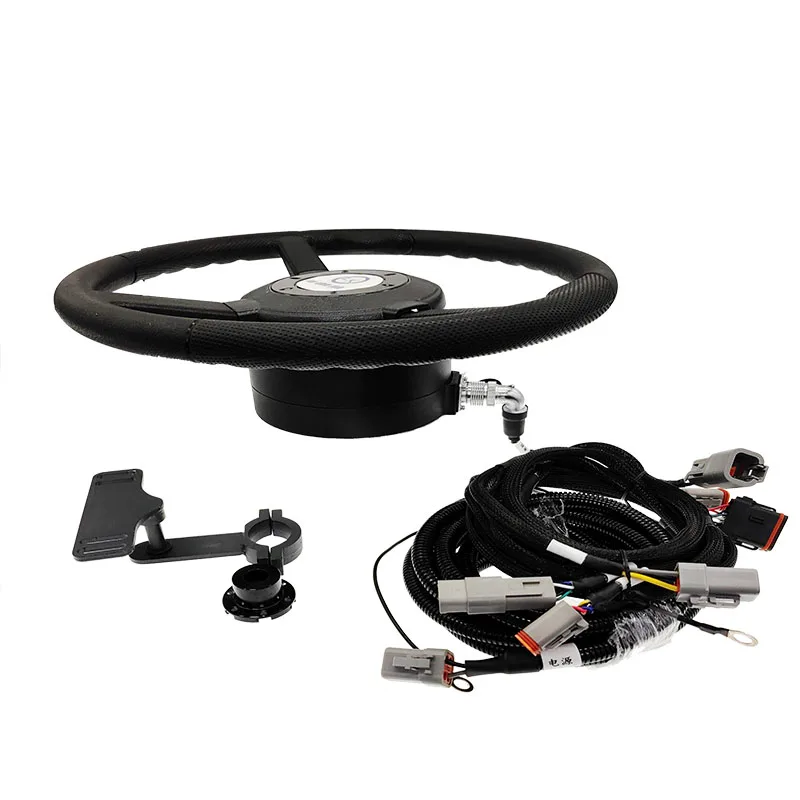 Motor Elétrico do Volante Motor Autônomo para Máquinas Agrícolas Alto Torque 80rpm 100rpm Can Rs232 dc 12v 24v