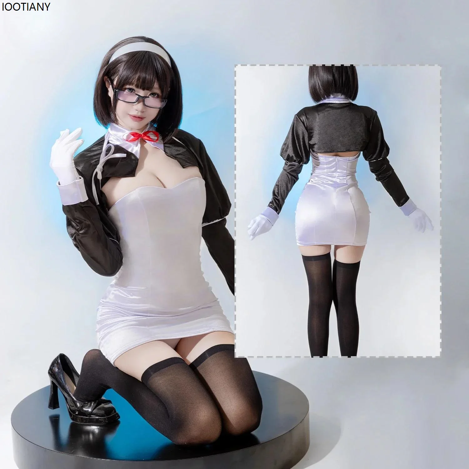 

,Sexy Lingerie Secretary Uniform School Teacher Role Play Costume Office Ladies Tops Mini Skirt Temptation Fancy Party Hip Skirt