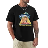 Camel Cigarettes Pocket Gray Deadstock Joe Camel T-Shirt blanks tees mens funny t shirts