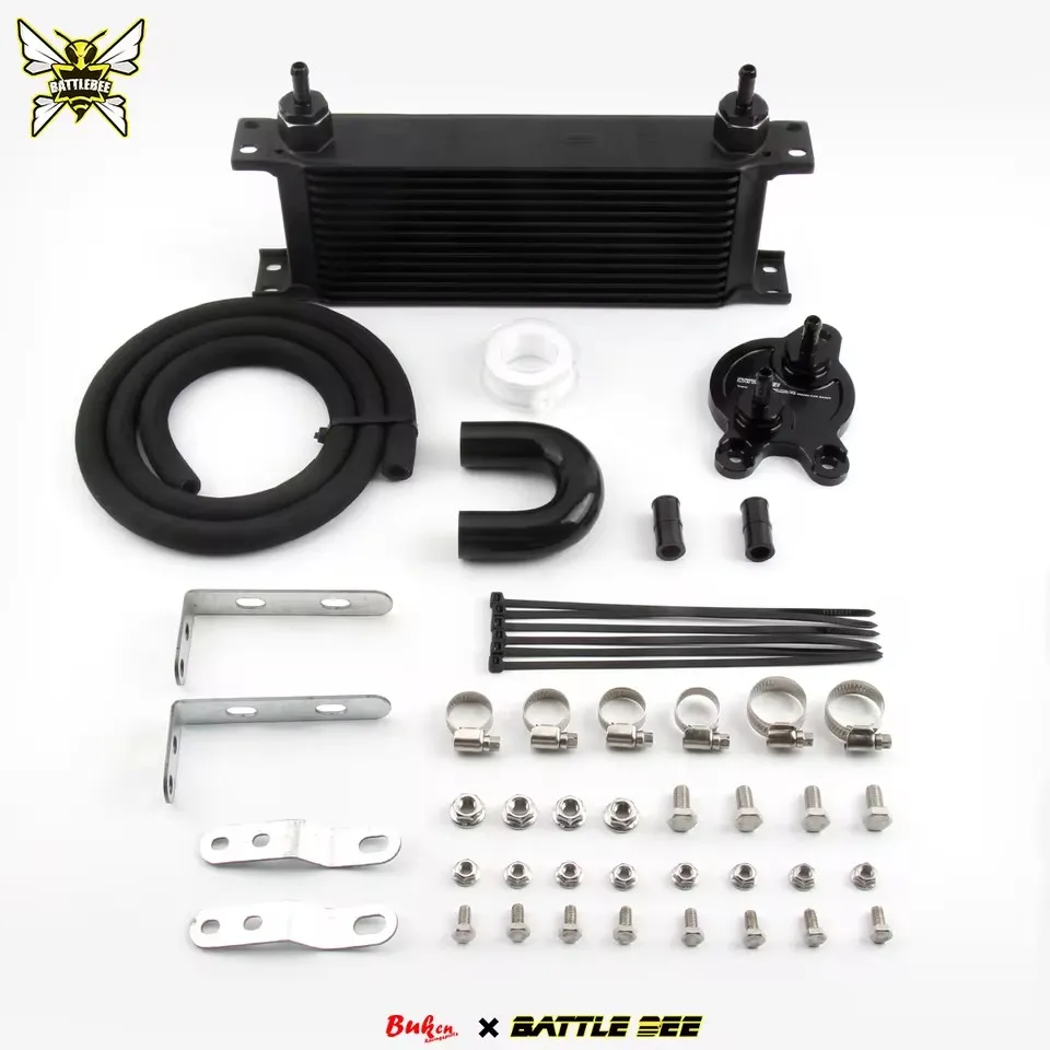 001Oil Cooler Kit Transmission Oil Cooler Auto-Manual Radiator Converter Kit For Mazda CX3 CX5 Axela Atenza 6A/MT BB-TCK-027