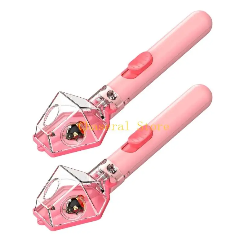 E7CE Handheld Insect Catcher Observation Toy with Transparent Viewer and Release Design, 2 Pieces for Nature Study Science