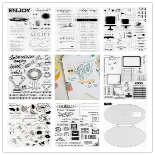 

Новое поступление, популярные штампы для скрапбукинга «сделай сам»/декоративные тисненые бумажные открытки для фотоальбома «сделай сам»