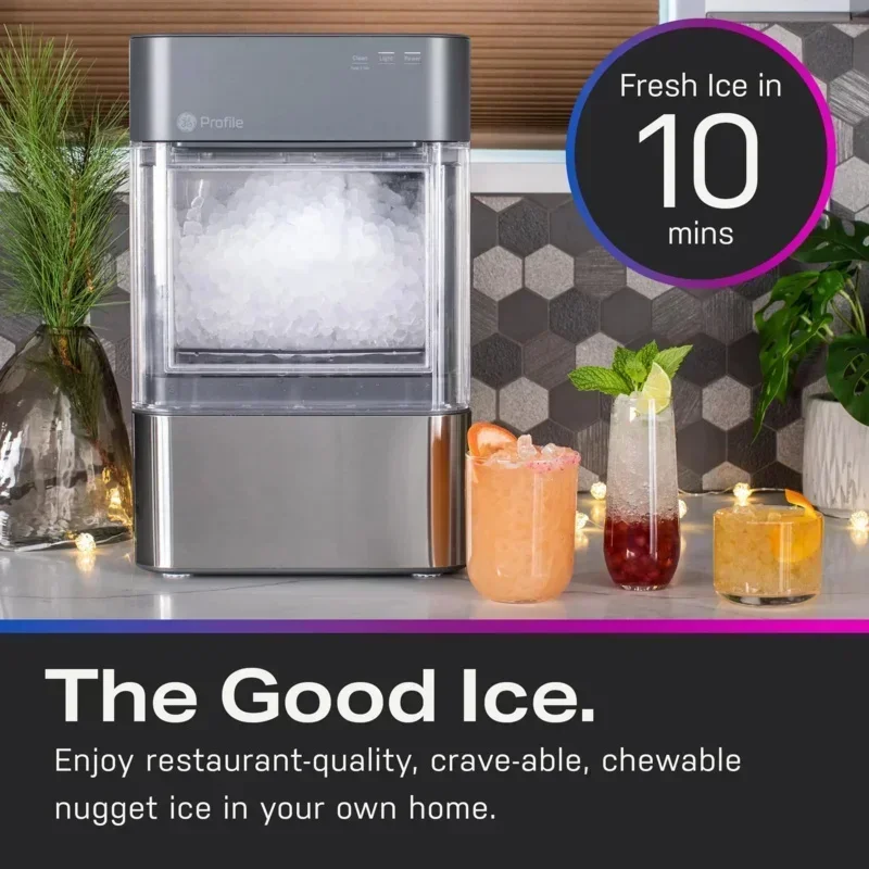 D2BD2BGE الملف الشخصي أوبال 2.0 |       كونترتوب الكتلة صانع الثلج |       آلة صنع الثلج مع اتصال WiFi |     مطبخ المنزل الذكي Esse