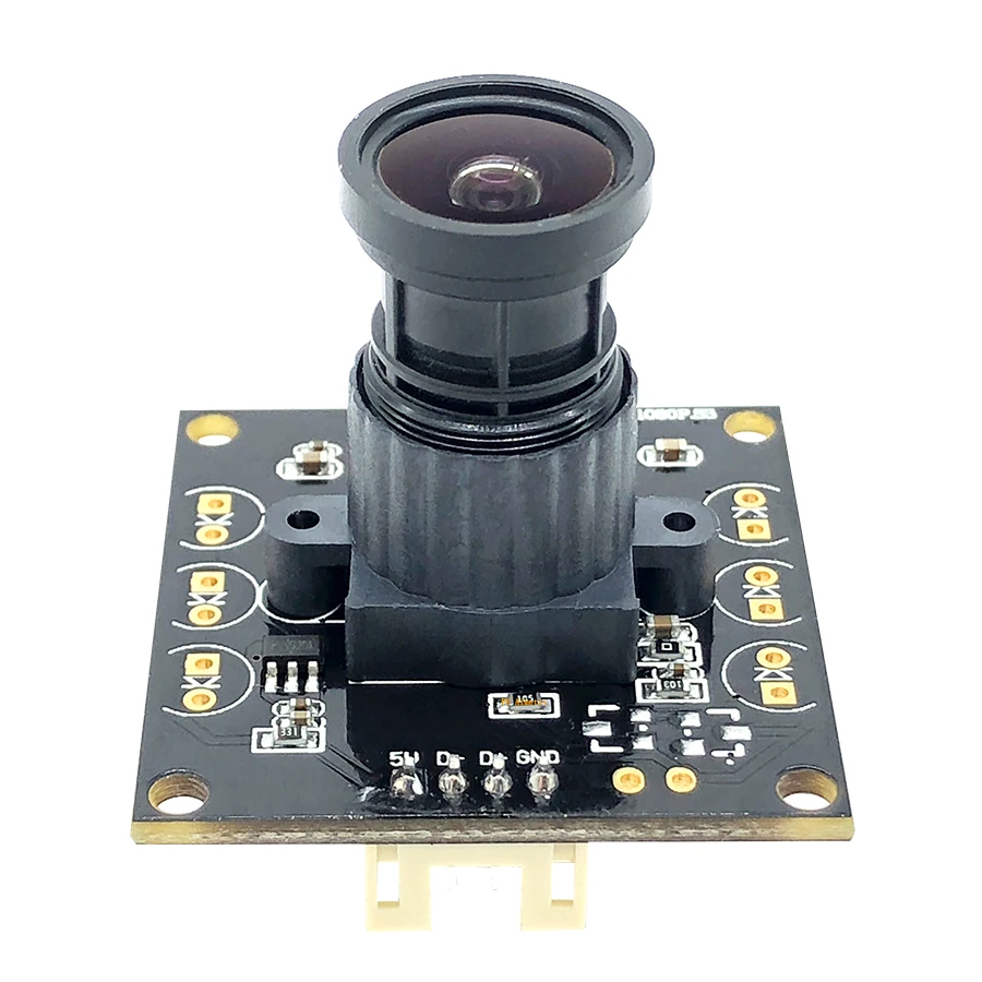 Industrie 120 °   Weitwinkel 30FPS/60FPS/120FPS CCTV Überwachung HD 200W 1920*1080P Android Linux UVC Webcam USB Kamera Codul