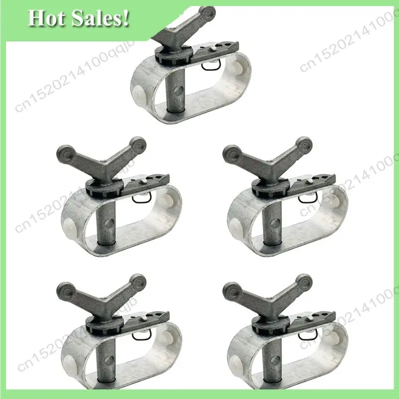 

-FDDT 5X Aluminum Mini Winch Tightener,Hand Twisted Wire Tensioner,Wire Tensioner Farm