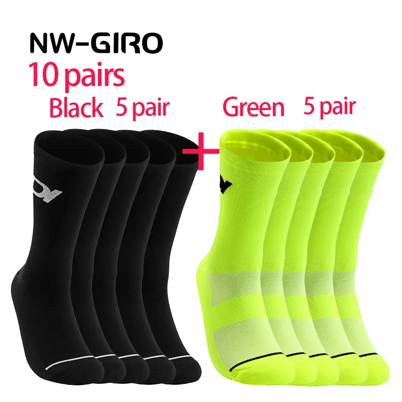 10 pairs New cycling socks High Quality compression socks men and women soccer socks basketball Outdoor Running Professional