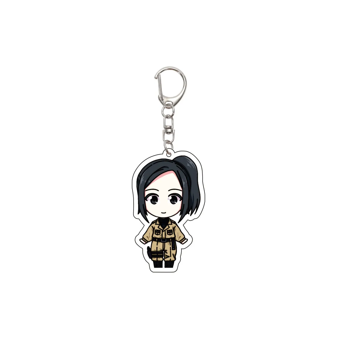 55MM Anime 86-Eighty Six Keychain Vladilena·Milize Shinei Nouzen