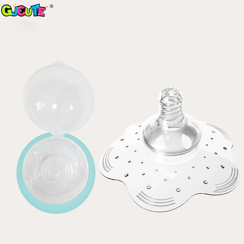 1 Stuks Draagbare Siliconen Tepel Beschermer Borstvoeding Moeder Tepel Bescherming Masker Borstvoeding Anti Overflow Pad