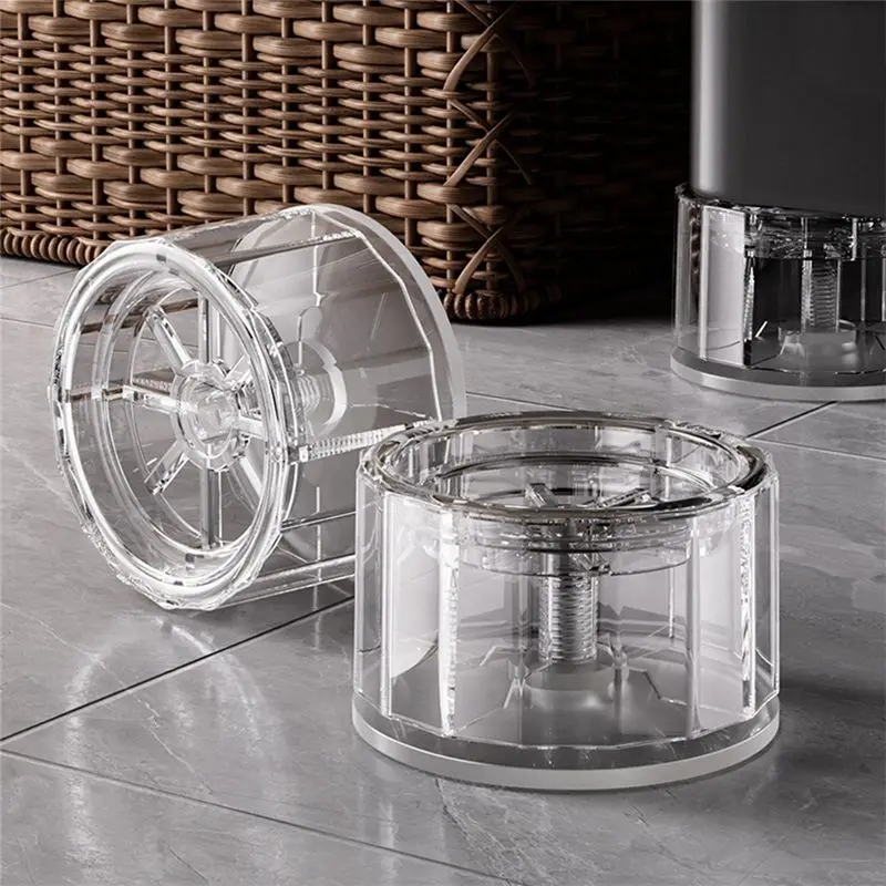 AS60-Washing Machine Anti-Slip Transparent Mats, Universal Heightening Base For Moisture And Mold Prevention