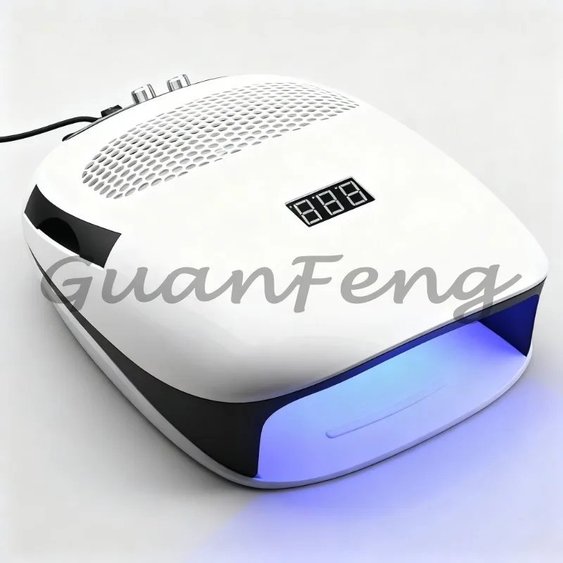 140W 3-in-1 Multifunctional Manicure Machine Nail Drill UV Lamp Dust Collector