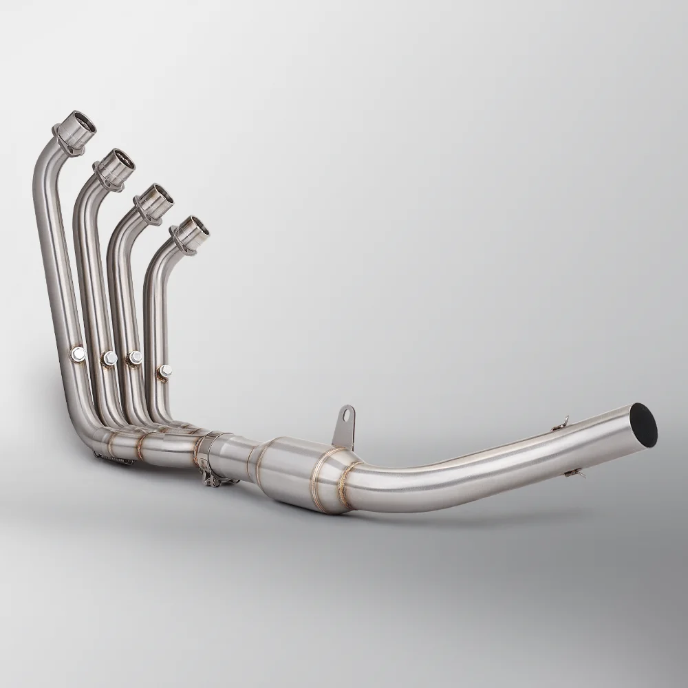 FOR QJ800 800R SRK800 Stainless Steel Front End Exhaust Motuo County System Complete Set R77-51mm Muffler (Compatible with 2023-