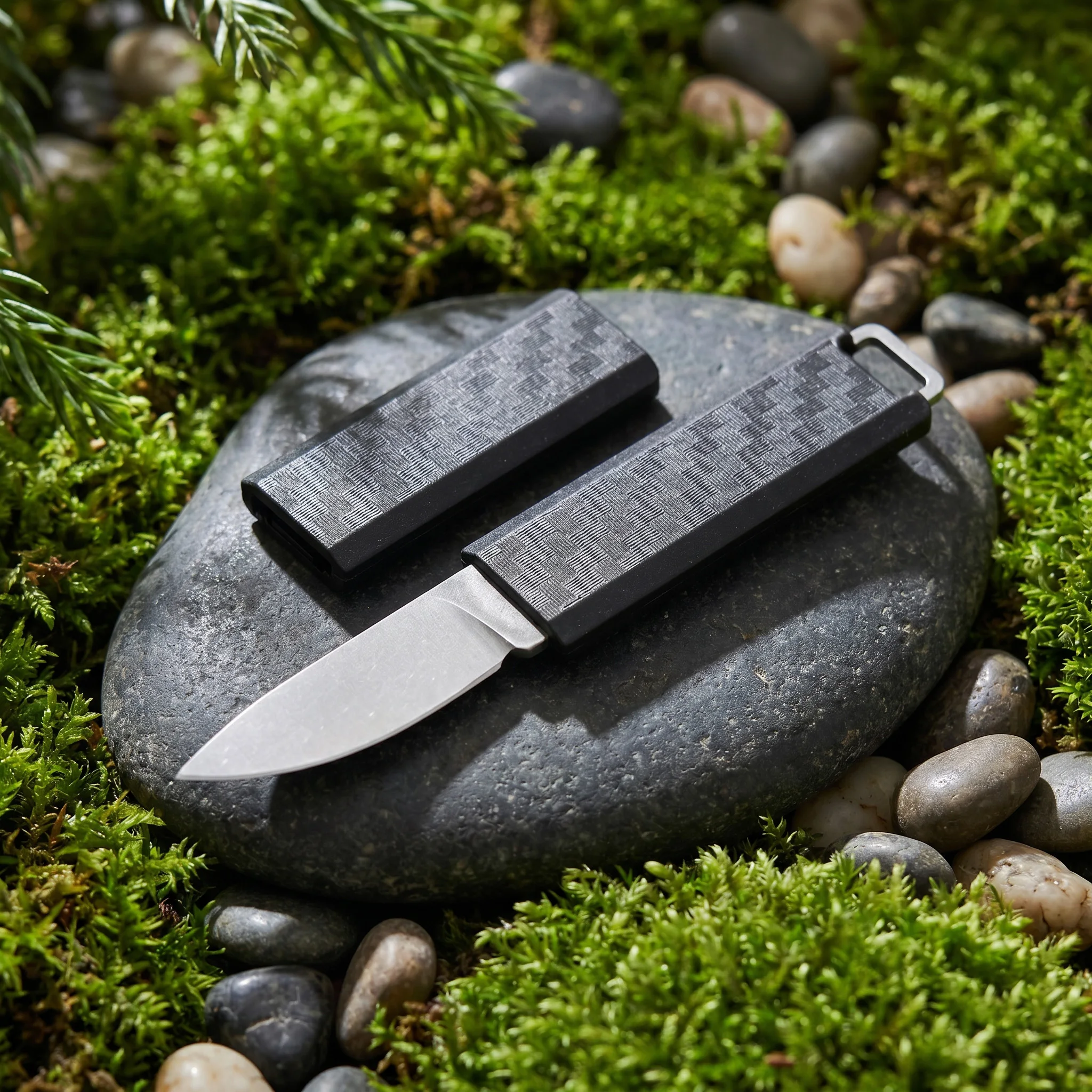 Edc Daily Carry - Coltello Tascabile Pieghevole Portatile in Acciaio