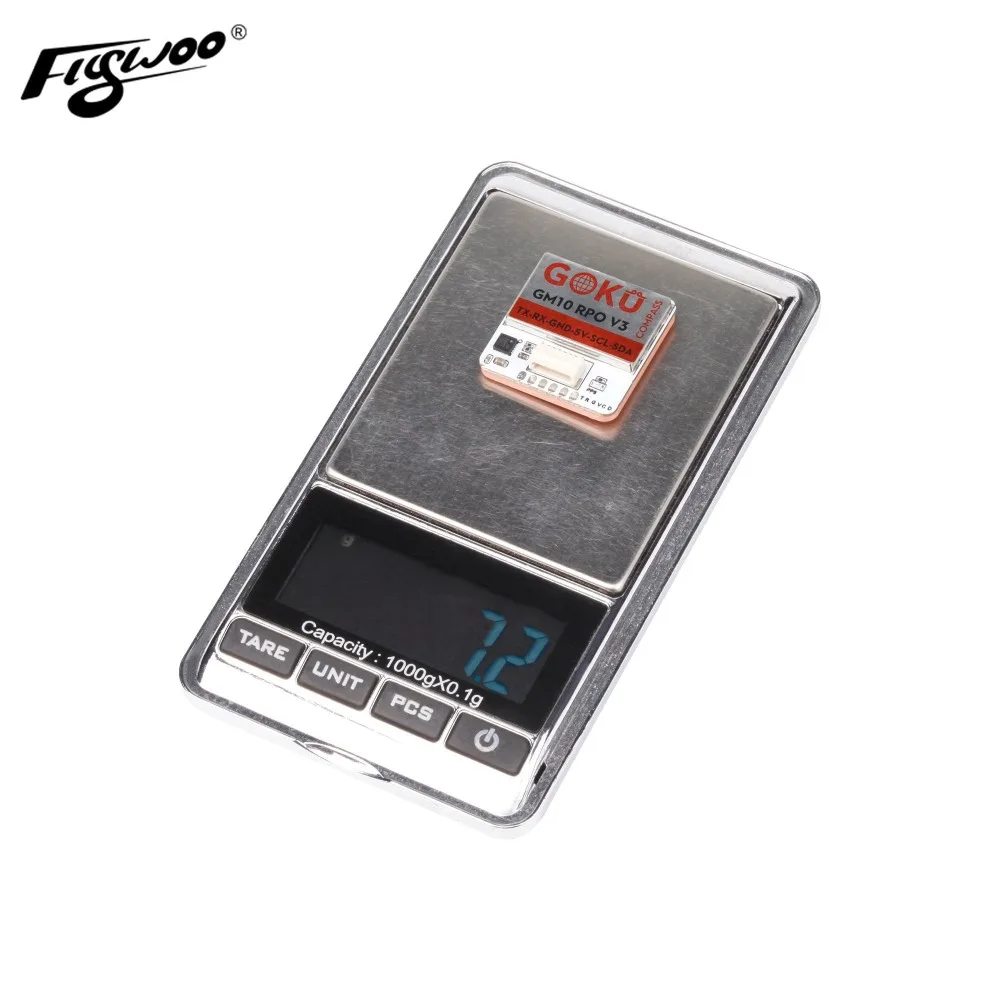 وحدة Flywoo GOKU GM10 Pro V3 GPS مع بوصلة لطائرات بدون طيار FPV Racing Freestyle، أجزاء M10 GNSS للملاحة الخفيفة للغاية RC