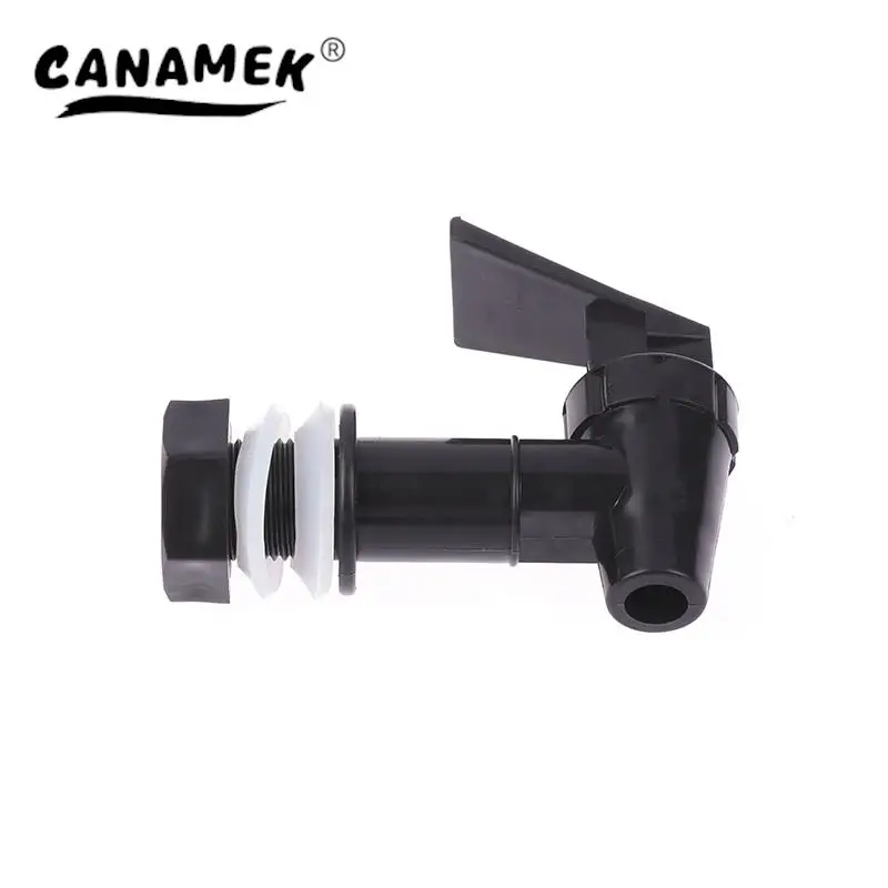 Substituição Black Faucet distribuidor de água, torneira, plástico, bica, filtro, reutilizável, refrigerador, 1, 4pcs