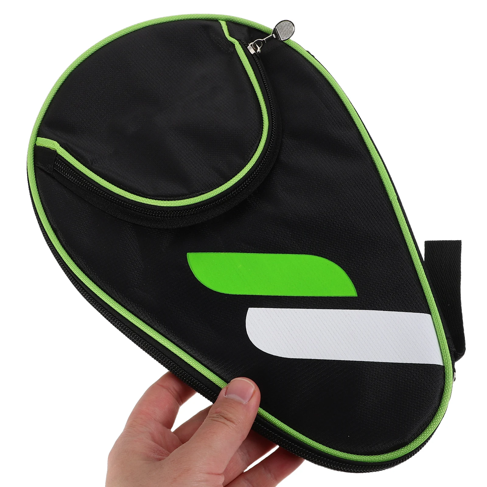 

Stylish Large Capacity Thickened Table Tennis Paddle Bag Shockproof Oxford Cloth Protection Cover for Racket Balls with Handle