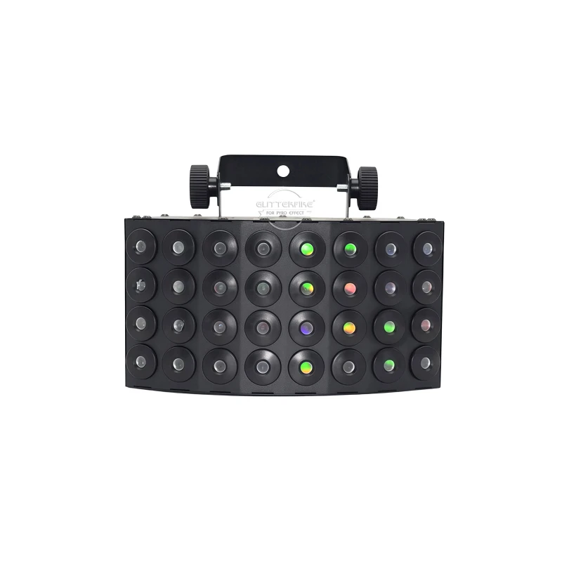 32-Channel RGB Laser Rain Light with DMX512 – Sound-Active Stage Effect Projector for DJ, Disco, KTV, Party