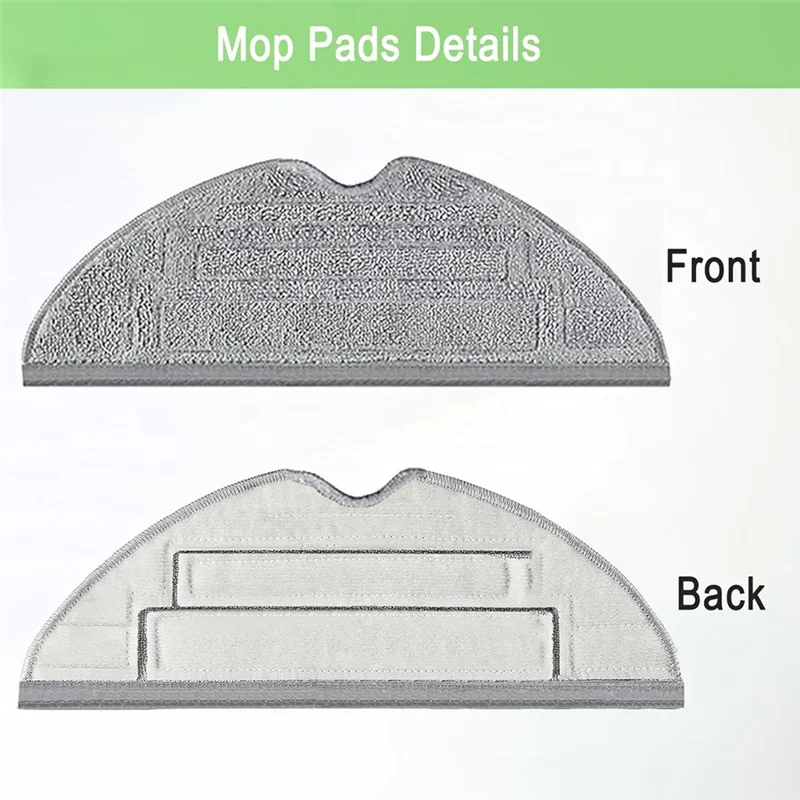 B59B-For Roborock S8 S8+ S8 Pro Ultra Robot Vacuum Cleaner Main Side Brush HEPA Filters Mop Cloth Pads Accessories