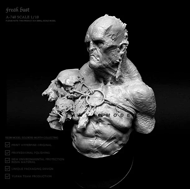 1/10 Resin bust kits DIY figure resin model self-assembled A-740