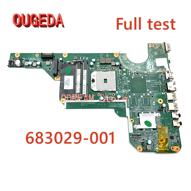 

OUGEDA DA0R53MB6E0 DA0R53MB6E1 683029-501 683029-001 main board For HP Pavilion G4-2000 G6 G6-2000 G7-2000 Laptop Motherboard