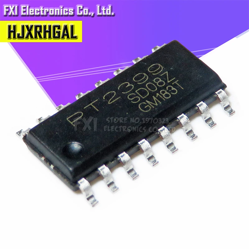 Frete grátis 10 pçs/lote CD2399 PT2399 SMD SOP áudio digital reverb processamento IC chip de circuito integrado PTC original autêntico