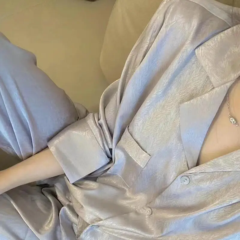 

Женская одежда, пижамы, четыре сезона, хит продаж, новый продукт, брюки с длинными рукавами, костюм для дома, на открытом воздухе, удобная вентиляция