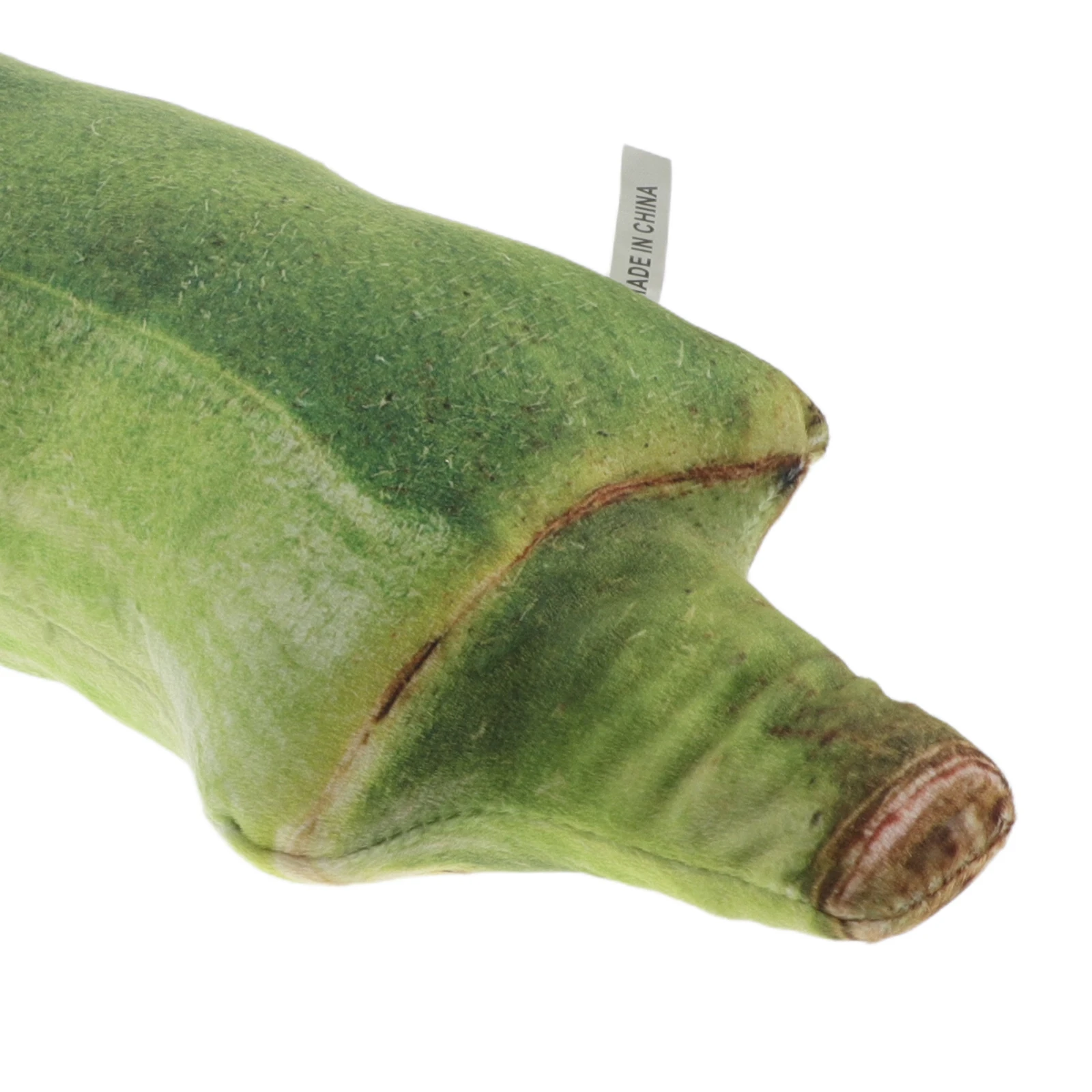 19.85 polegada realista okra travesseiro 3d forma de comida lance almofada macio recheado suporte para decoração casa feriado presente de natal ideia