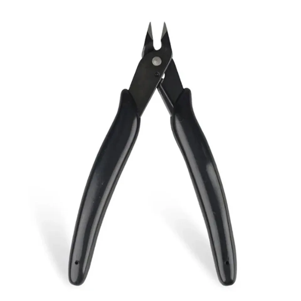 

1 шт., мини-щипцы для резки электрического кабеля, металлические боковые ножницы, плоскогубцы, удобный прочный инструмент