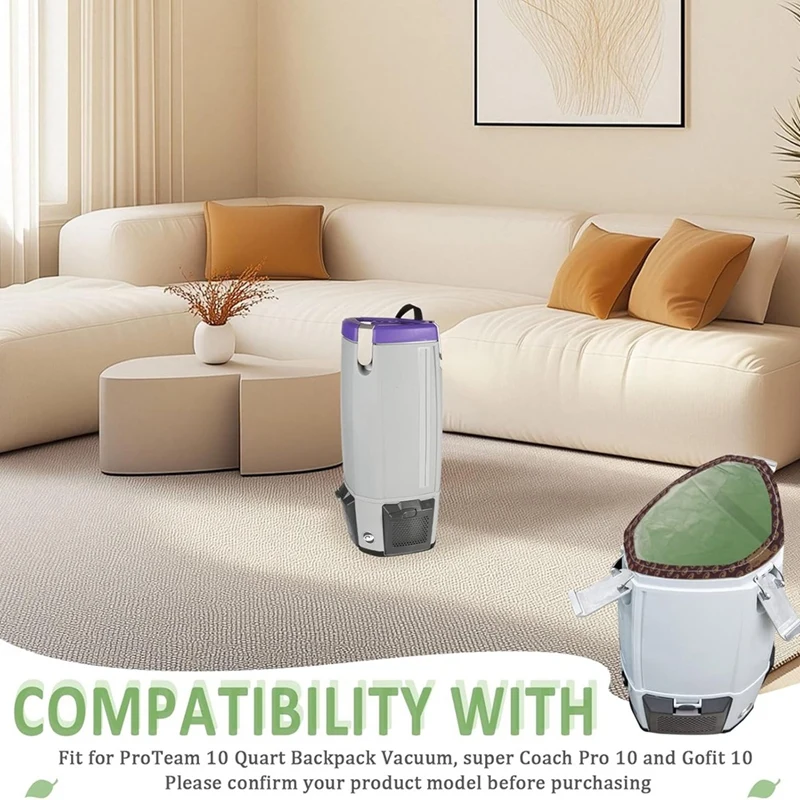 

10 пылесборных мешков + 2 фильтра для рюкзачного пылесоса Super Pro 10 / 10 [2026 Parts]