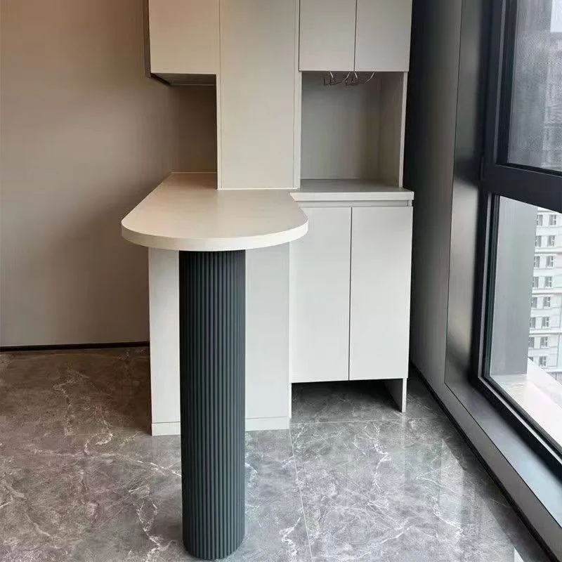 Roman Column Metal Table Legs Sturdy Coffee Bar Furniture Legs Kitchen Island Support Brackets Dining Counter Desk Accessories